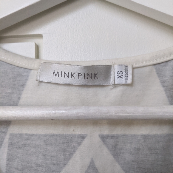 XS MINKPINK Gregarious Geometry Dress - Picture 4 of 4